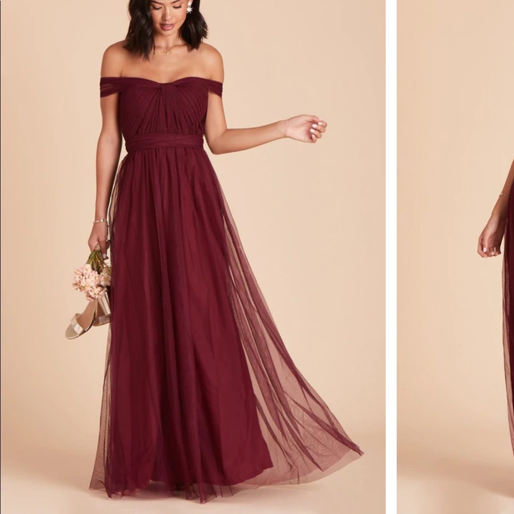 Birdy Grey Bridesmaid’s Dress - Christina - Cabernet Red - Size SMALL
